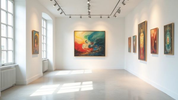 Explorer l'art coloré à la galerie Alessio Cacciatore